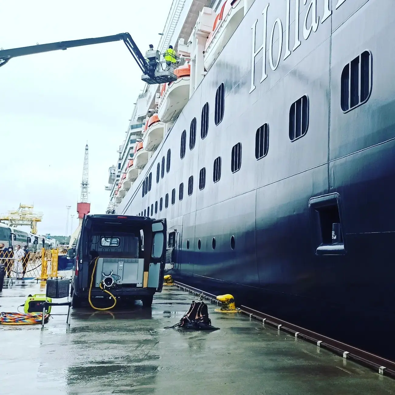 Ship Inspection Van